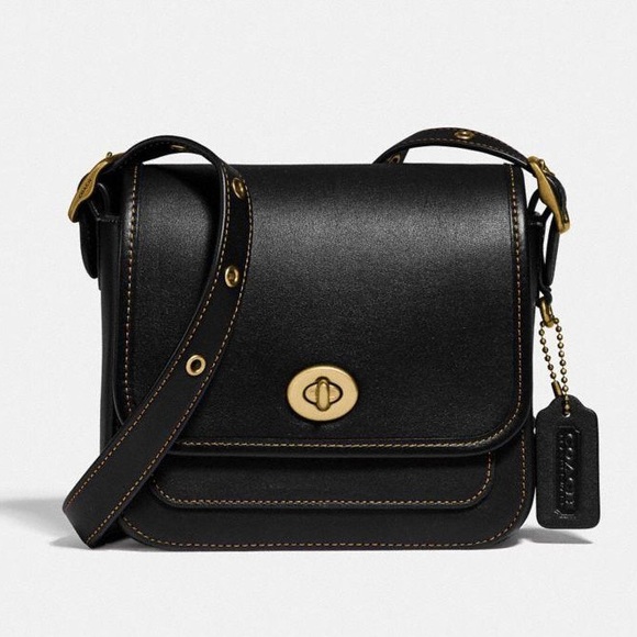 Coach Small Mini Rambler Glovetanned Leather Messenger Bag - Picture 6 of 10